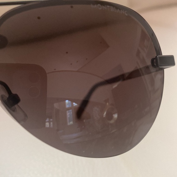 MONT BLANC MB0018S-001 NUANCE Aviator Sunglasses - Picture 10 of 16